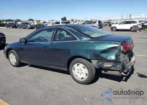 2000 Honda Accord Lx z USA, uszkodzony, nr VIN 1HGCG2240YA022401